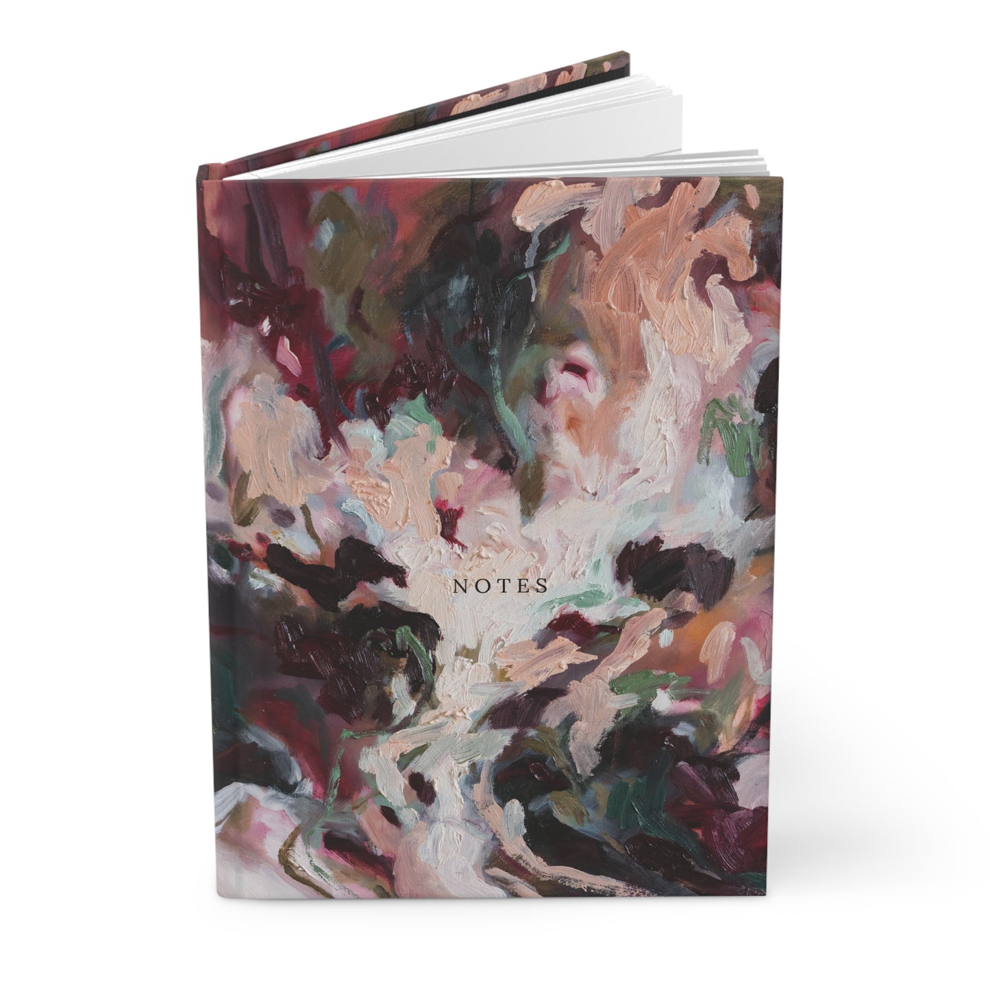 Flowers, Flowing Through My Veins | Hardcover Notebook