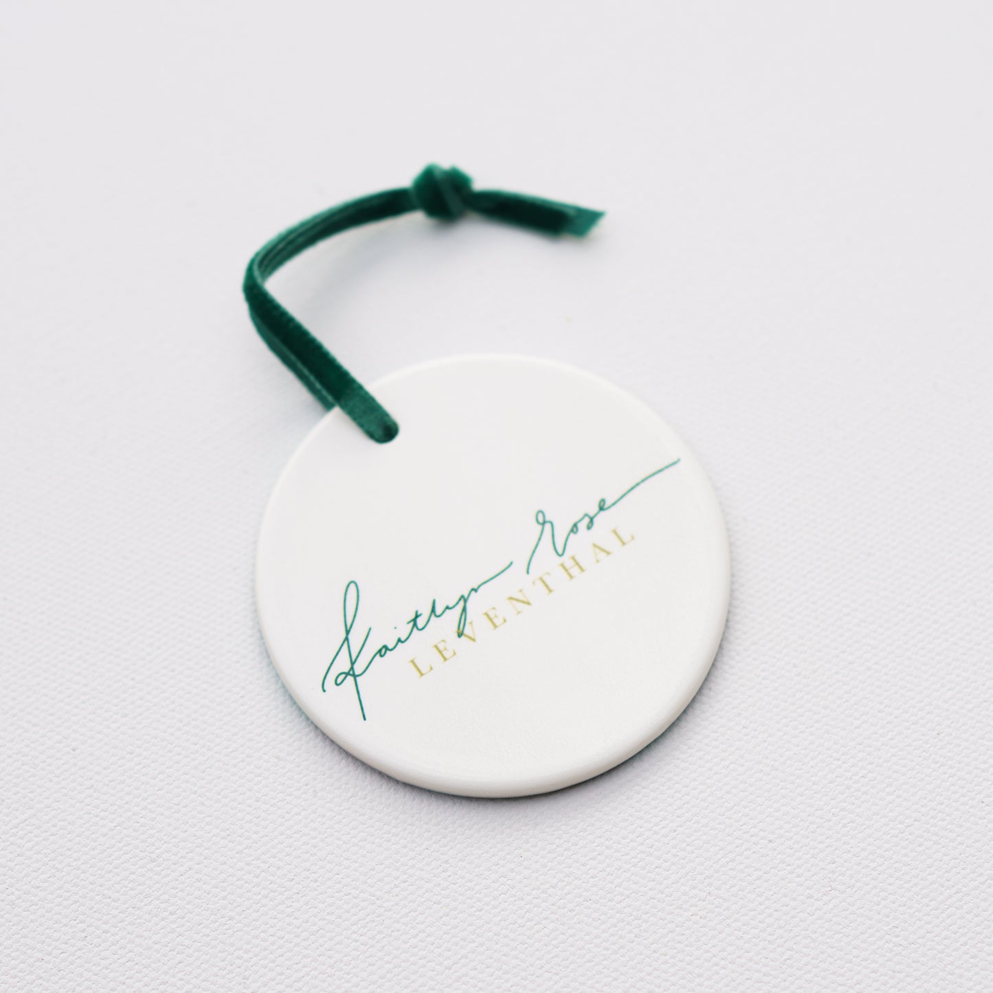 "Deep Waters" Ceramic Ornament