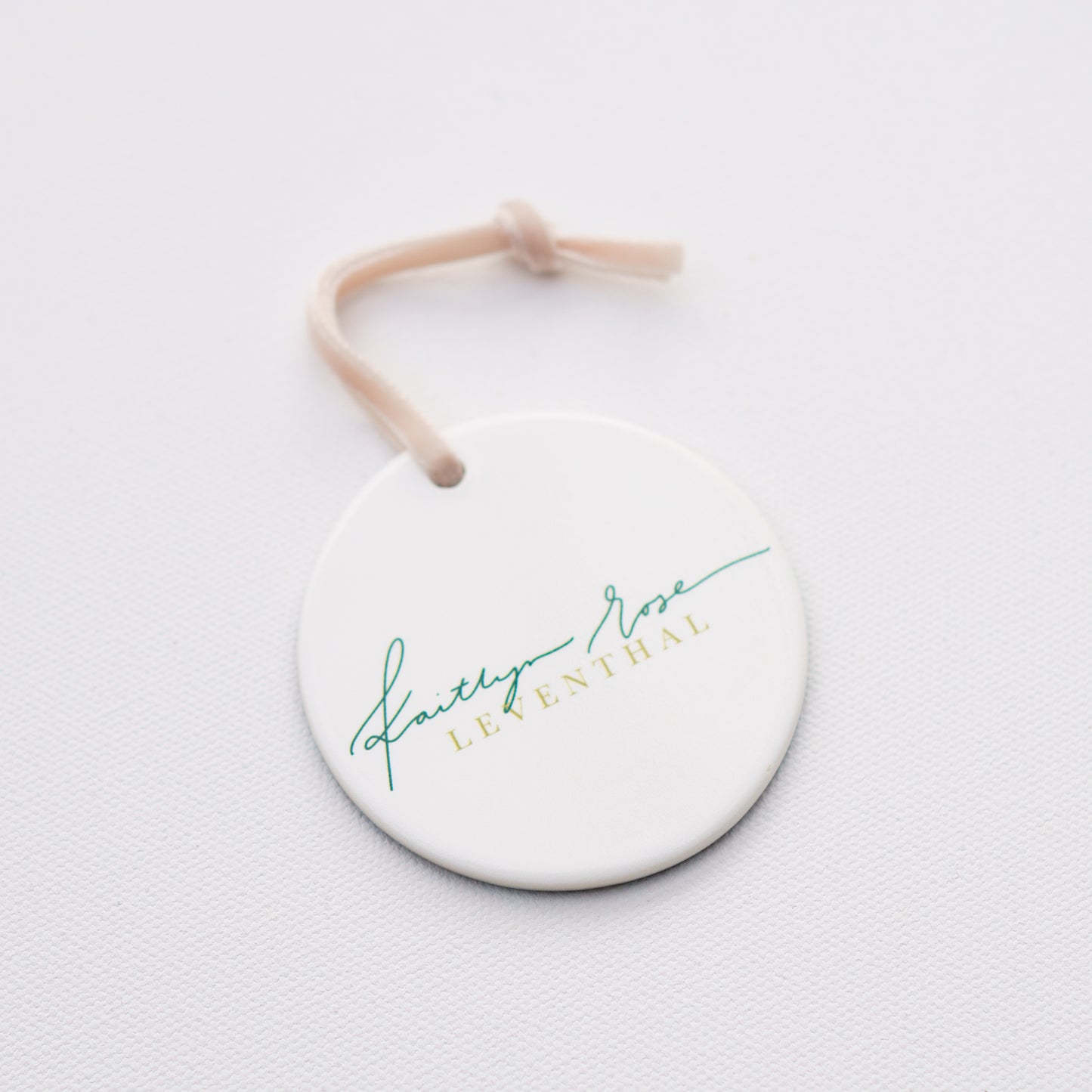 "Rose of Sharon" Ceramic Ornament