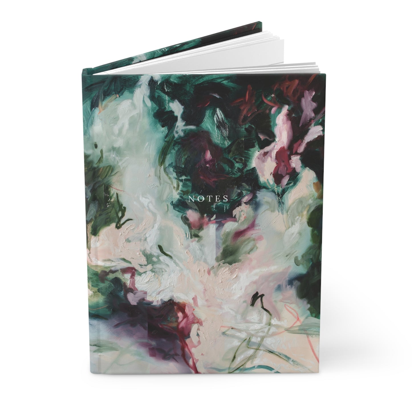 "Wider, Longer, Higher, Deeper" Hardcover Notebook