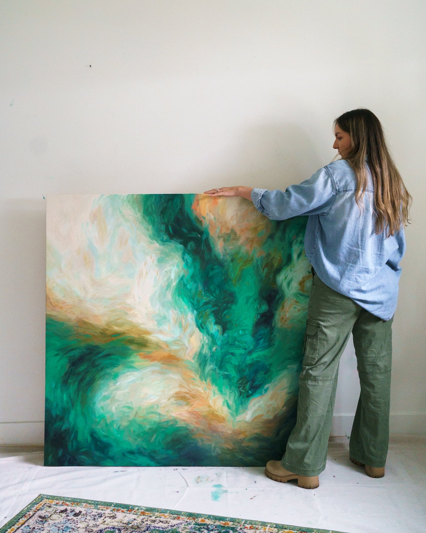Heart Song | 48x48in