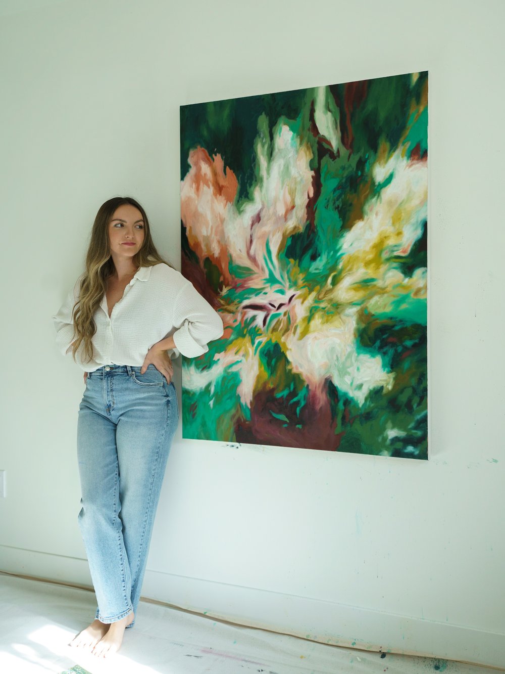 How Could I Ever Encompass It All? | 48x36in