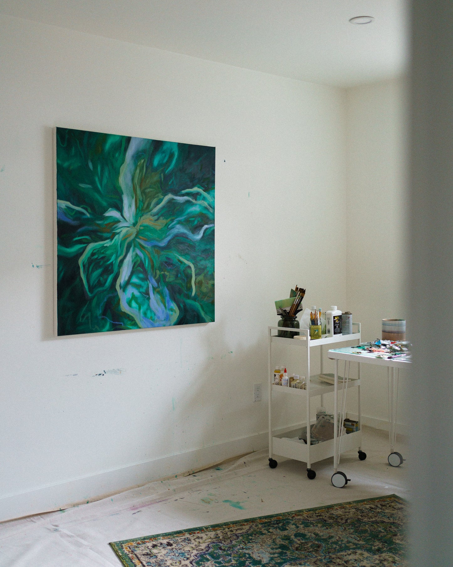 From the Inmost to the Uttermost, O Lord, You Are There | 40x40in