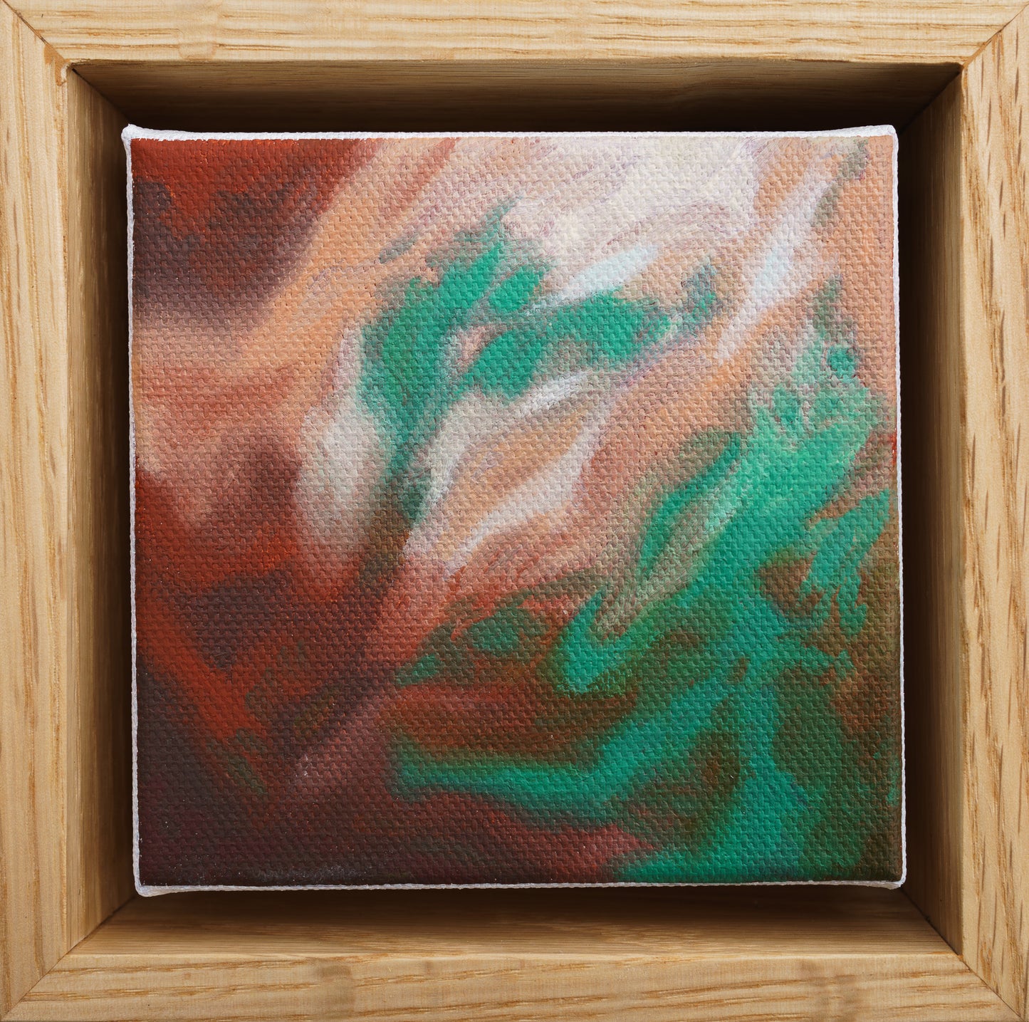 To Be Part of the Symphony {X} | 4x4in framed