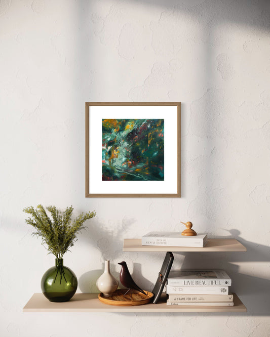 Eternal Garden In My Soul | 12x12in to 36x36in