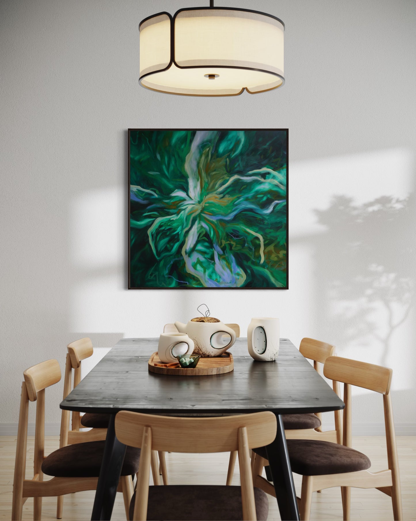 From the Inmost to the Uttermost, O Lord, You Are There | 40x40in