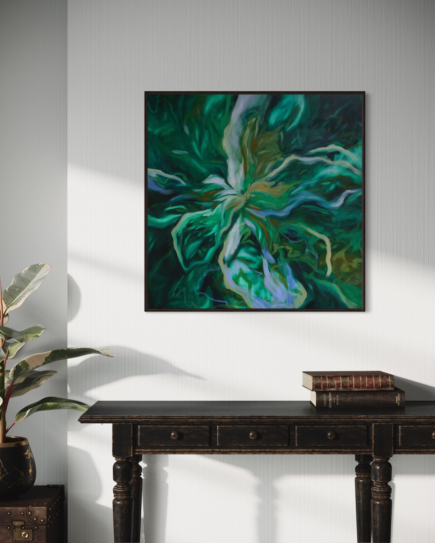 From the Inmost to the Uttermost, O Lord, You Are There | 40x40in