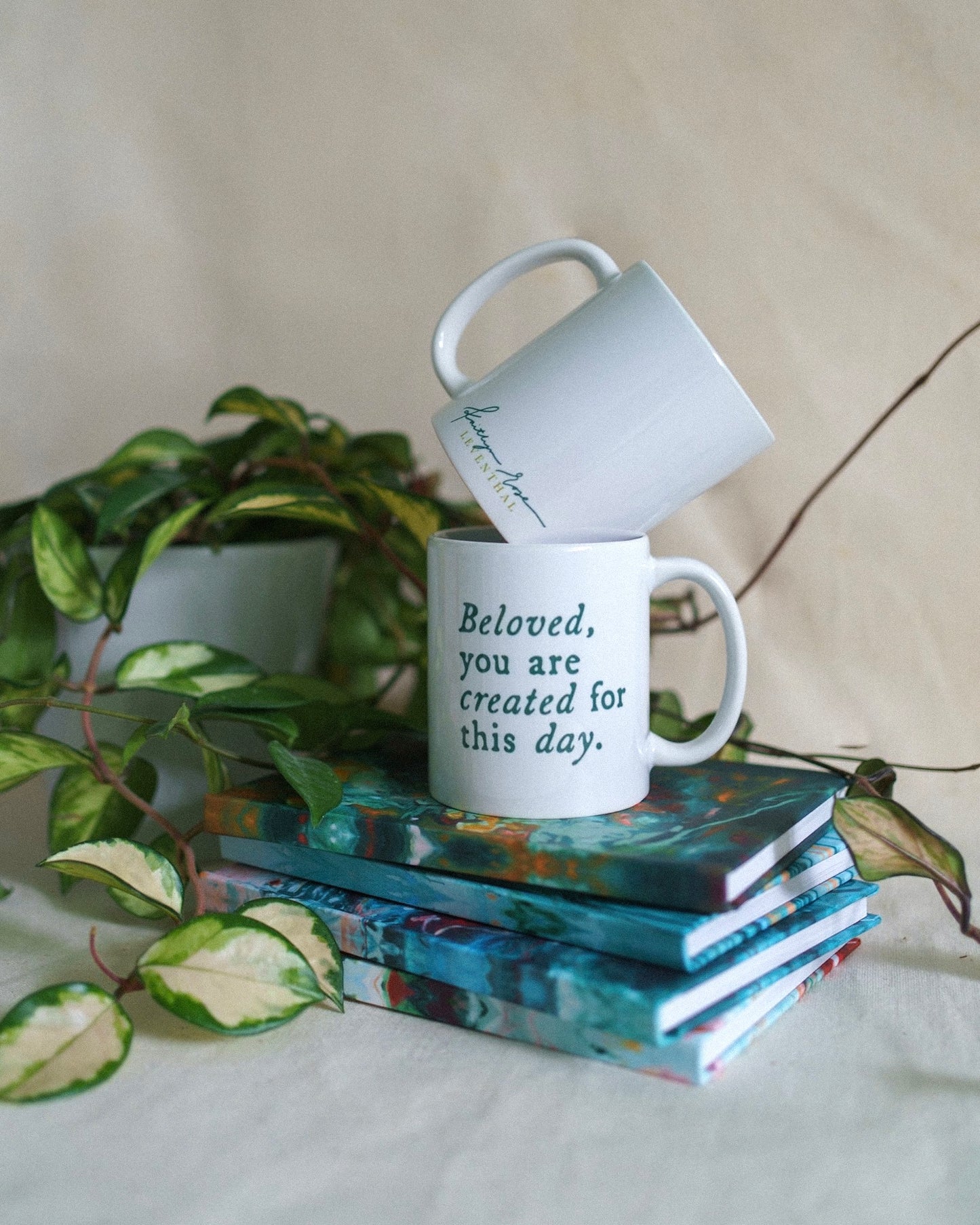 "Beloved Created" Ceramic Mug