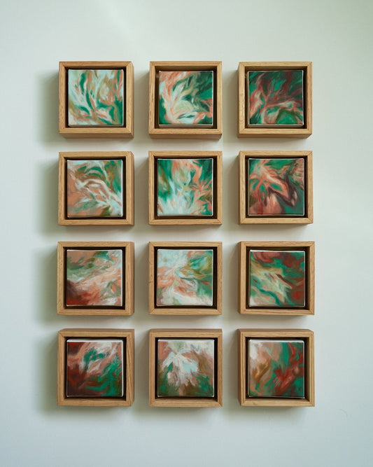 To Be Part of the Symphony {III} | 4x4in framed