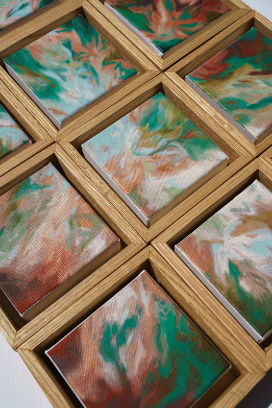 To Be Part of the Symphony {VII} | 4x4in framed