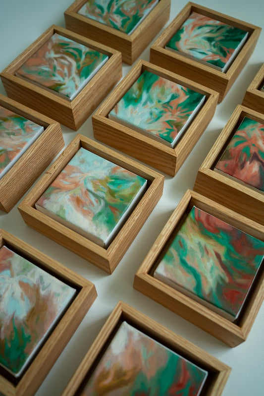 To Be Part of the Symphony {II} | 4x4in framed