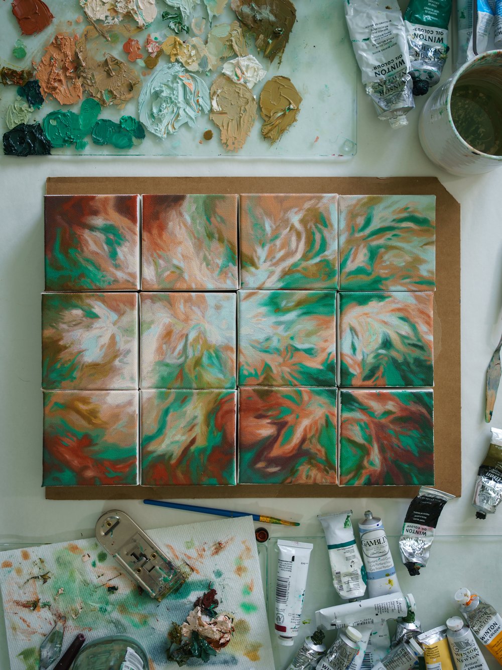To Be Part of the Symphony {VI} | 4x4in framed