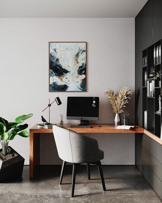 Do You Notice the Soft Breeze Upon Your Cheeks? | 12x9in to 48x36in