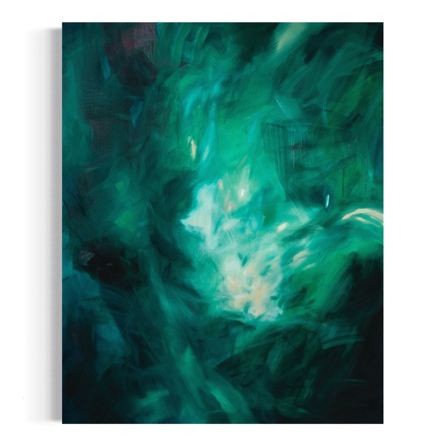 Drawn Out of Deep Waters, Our Waves of Darkness Are Swept Into Light | 10x8in to 40x30in