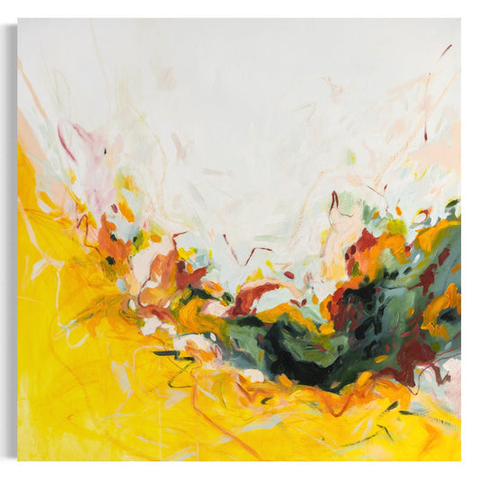 Free to Live in the Light | 12x12in to 24x24in