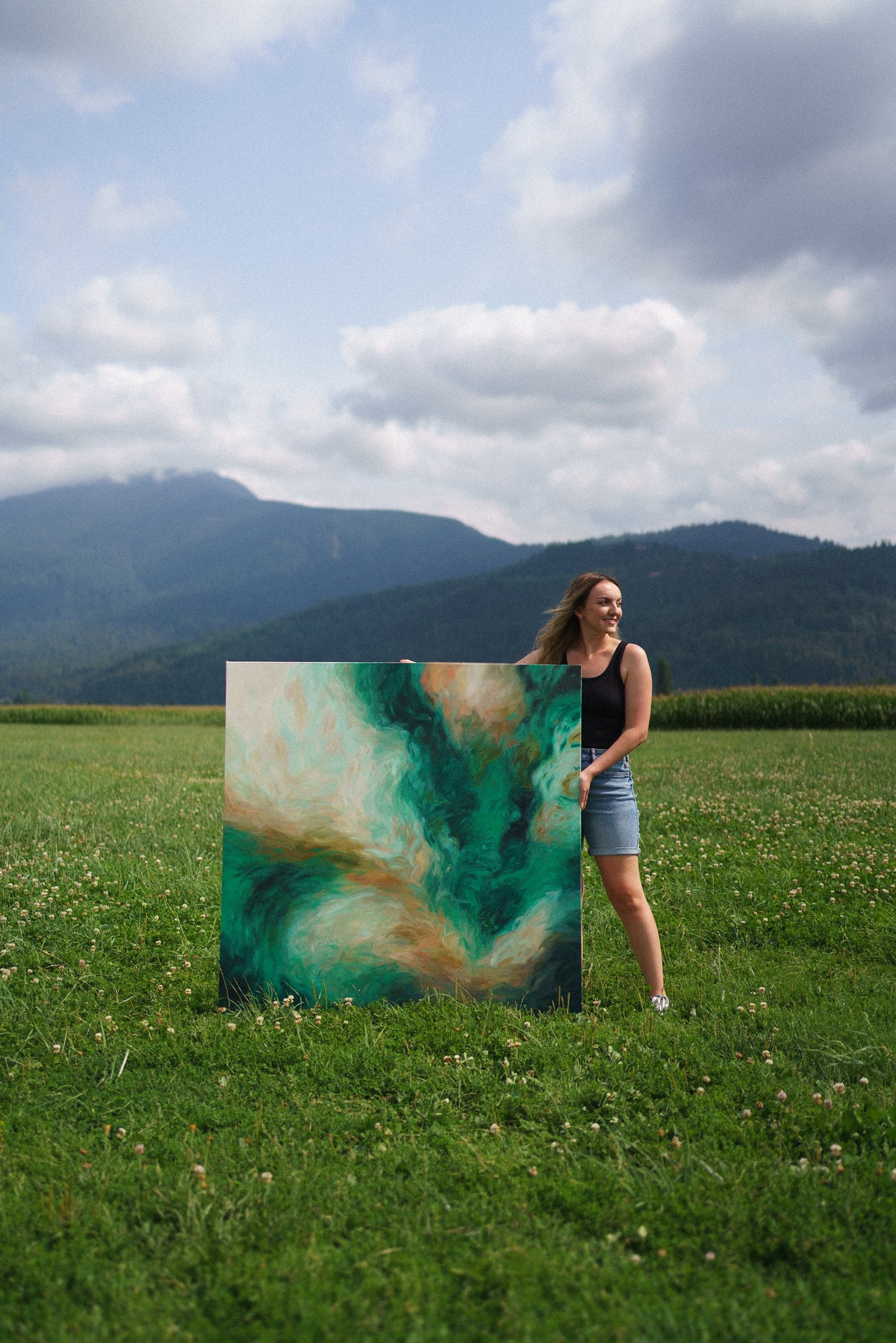 Heart Song | 48x48in