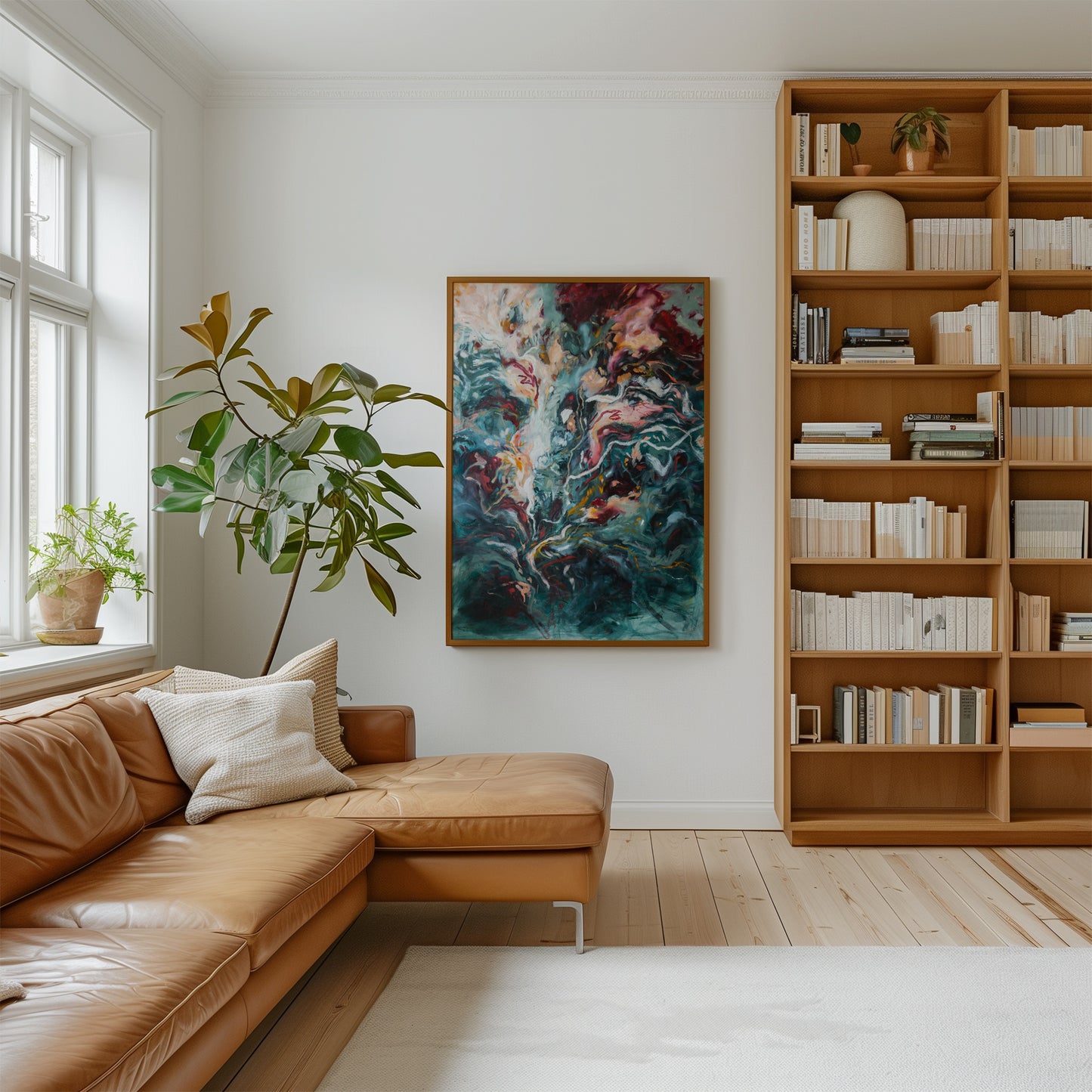 We Rise from the Depths of Our Valleys and Meet on the Mountaintop at Sunrise as the New Morning Greets Our Depths, "Hello" | 12x9in to 40x30in