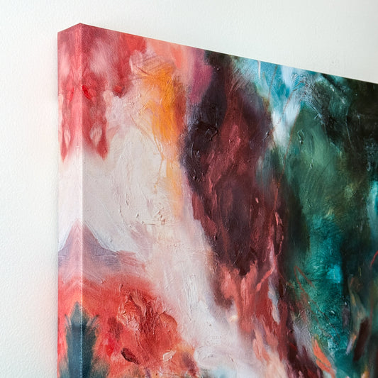 All These Layers That Remind Me of My Own | 30x24in Print