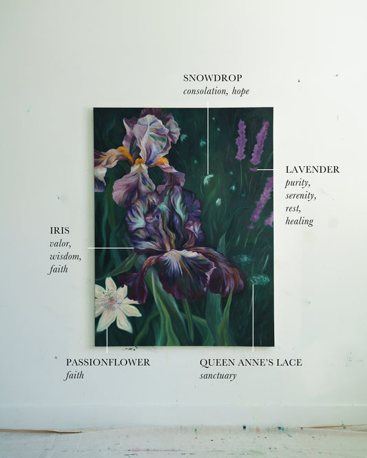 {January} Where Hope & Rest Meet | 12x9in to 60x45in