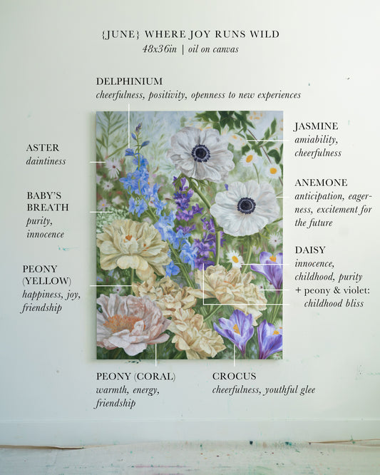 {June} Where Joy Runs Wild | Original