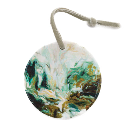 "Remember Thy Wonders of Old" Ceramic Ornament