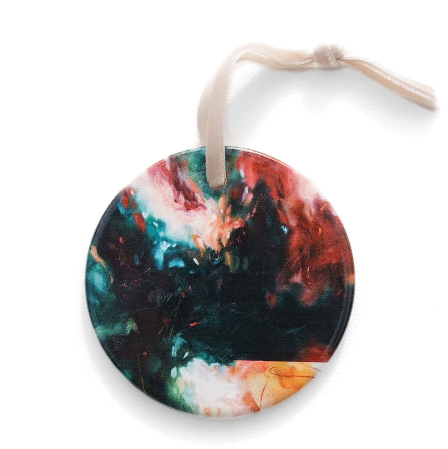 "All These Layers" Ceramic Ornament