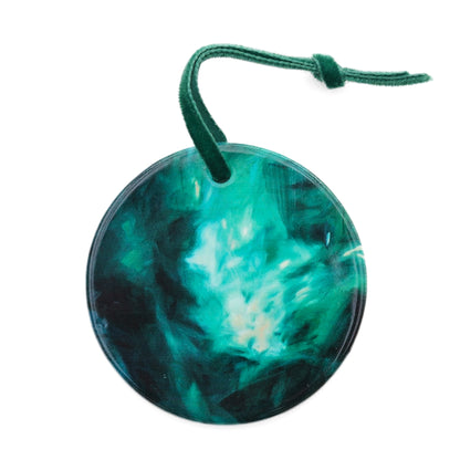 "Deep Waters" Ceramic Ornament