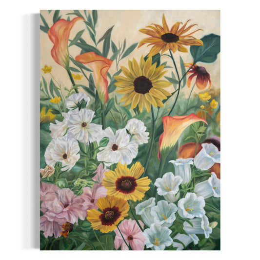 {July} Where Radiance Exhales | 12x9in to 60x45in