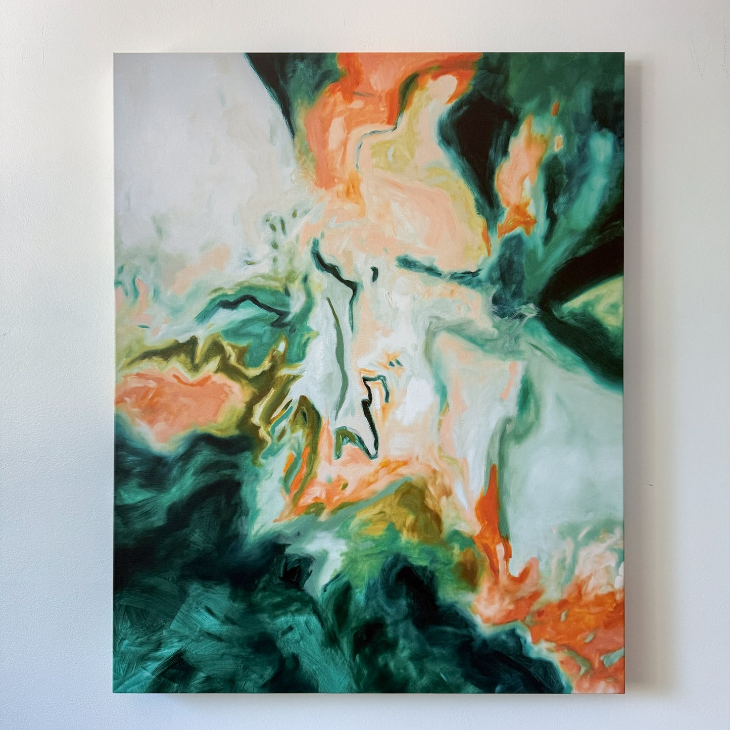 And Here is Where Delight Lives — Wrapping its Holy Arms Around Us, While Stretching its Roots Far Beyond Us | 30x24in Print