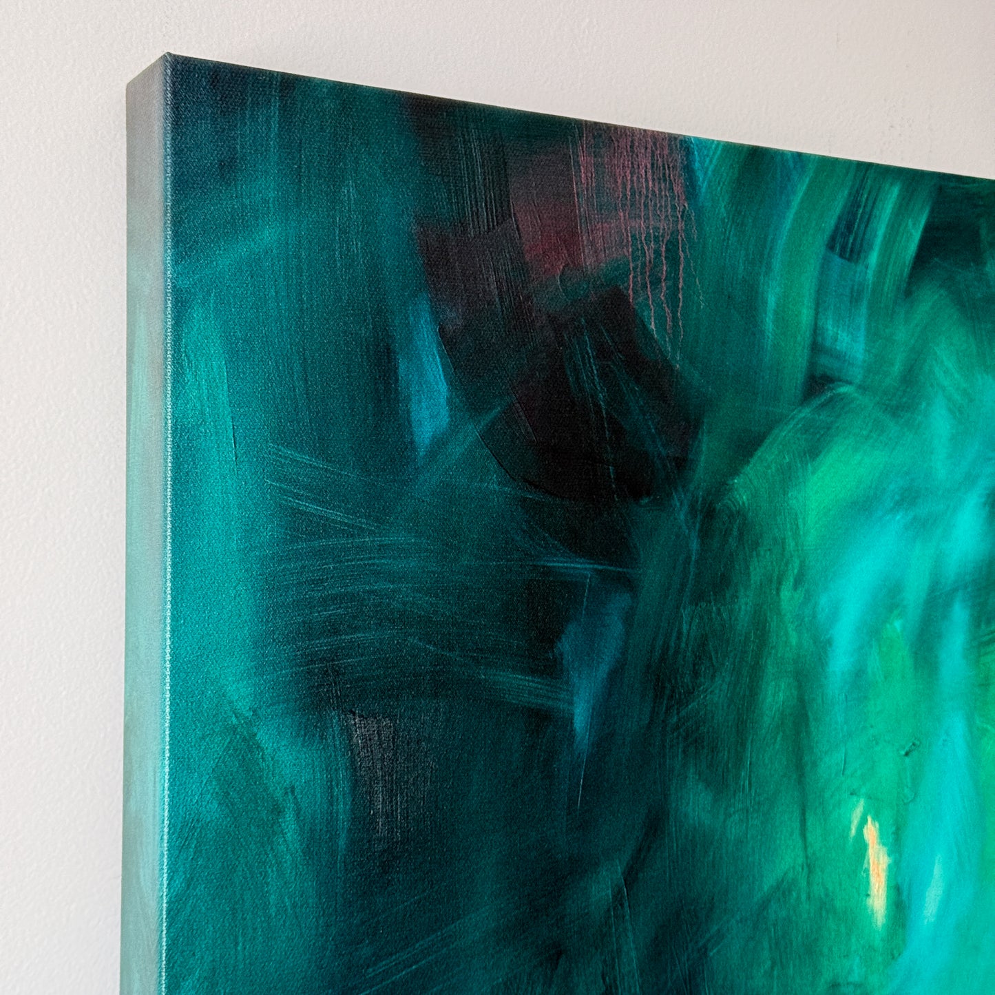 Drawn Out of Deep Waters, Our Waves of Darkness Are Swept Into Light | 30x24in Print