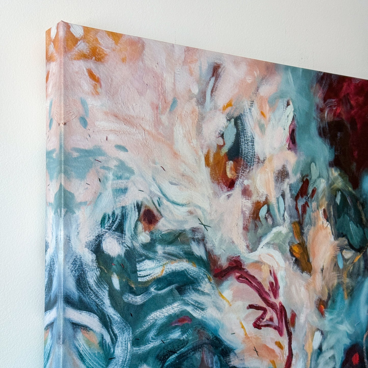 We Rise from the Depths of Our Valleys and Meet on the Mountaintop at Sunrise as the New Morning Greets Our Depths, "Hello" | 36x30in Print