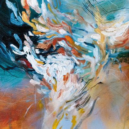Note to Self: You Are Right Where You Are Supposed To Be | 12x12in Print