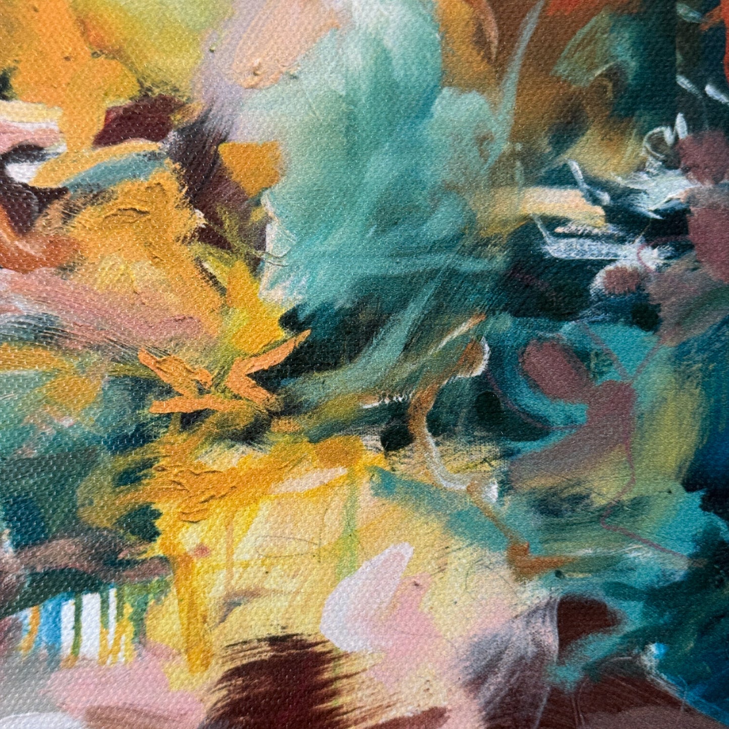 Note to Self: Go Buy Yourself Some Flowers | 12x12in Print