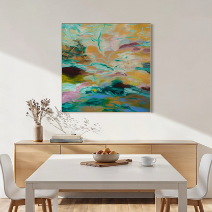 O Death, Where Is Your Sting? | 48x48in Original