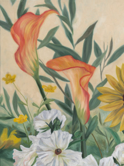 {July} Where Radiance Exhales | Original