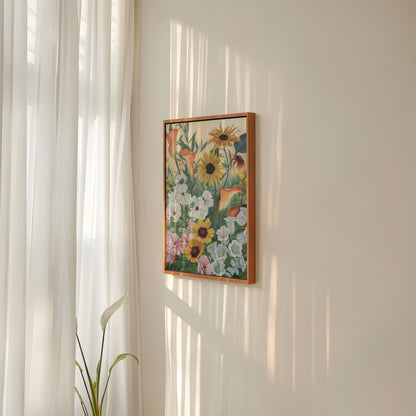 {July} Where Radiance Exhales | 12x9in to 60x45in