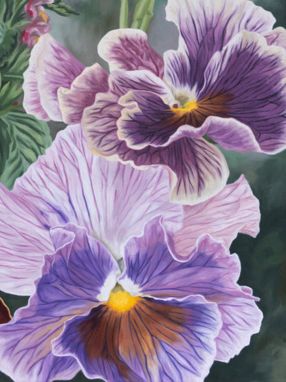 {October} Where the Garden Grieves & Gathers Grace | 12x9in to 60x45in