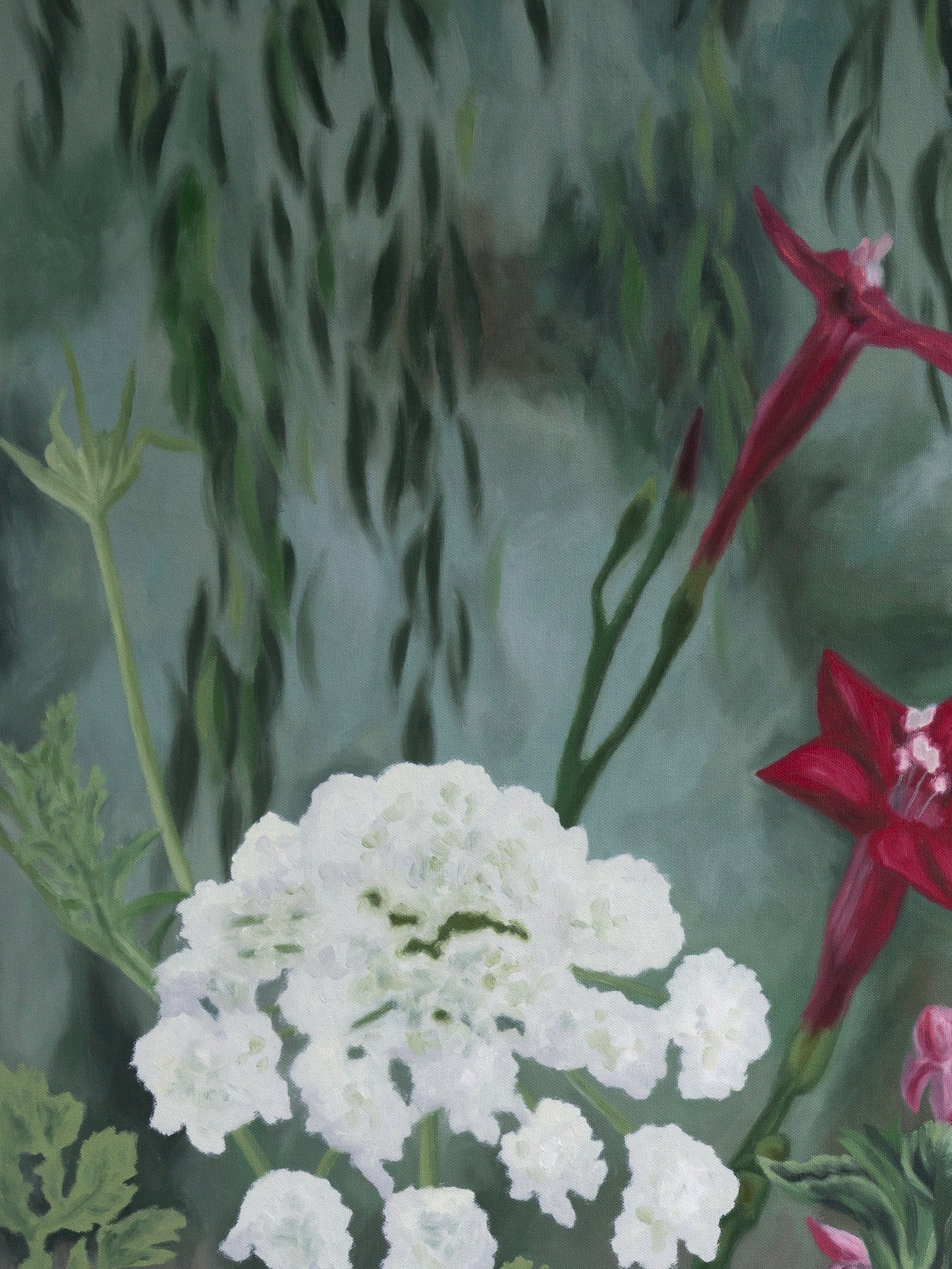 {October} Where the Garden Grieves & Gathers Grace | 12x9in to 60x45in