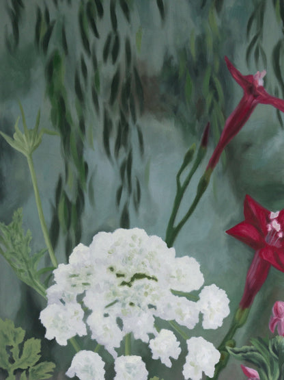{October} Where the Garden Grieves & Gathers Grace | 12x9in to 60x45in