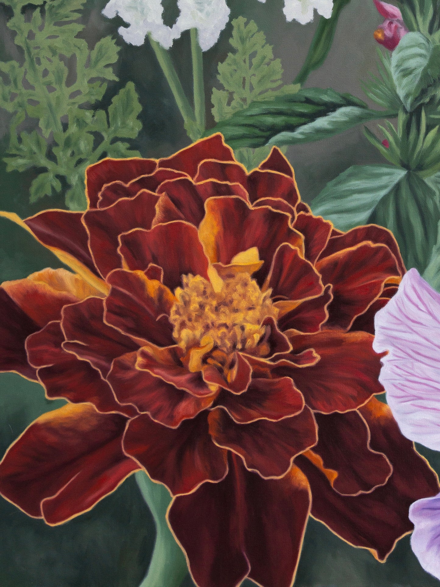 {October} Where the Garden Grieves & Gathers Grace | 12x9in to 60x45in