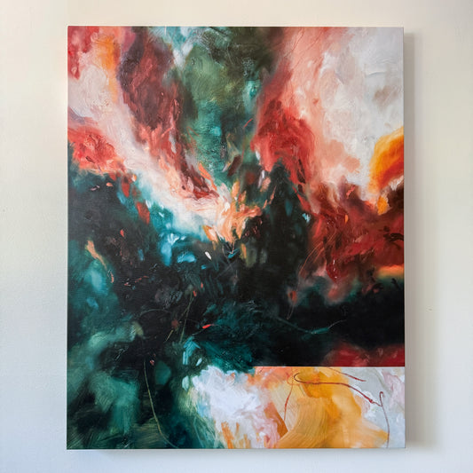 All These Layers That Remind Me of My Own | 30x24in Print