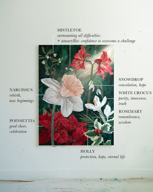 {December} Where the Light of Wonder Is Born | Original